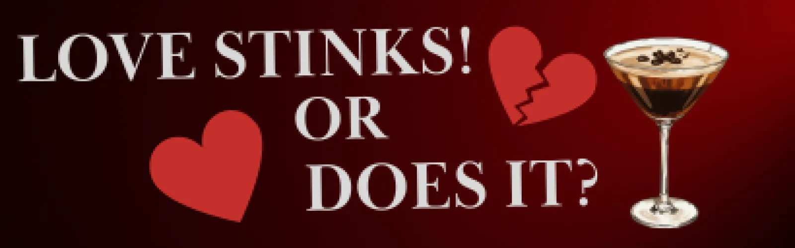 Hearts and an espresso martini