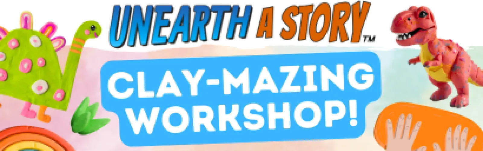 Clay-mazing Workshop! program announcement for Mt. Orab Library.