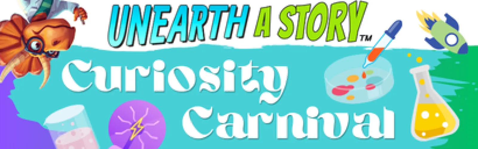 Curiosity Carnival 2026 event announcement at Mt. Orab Library.