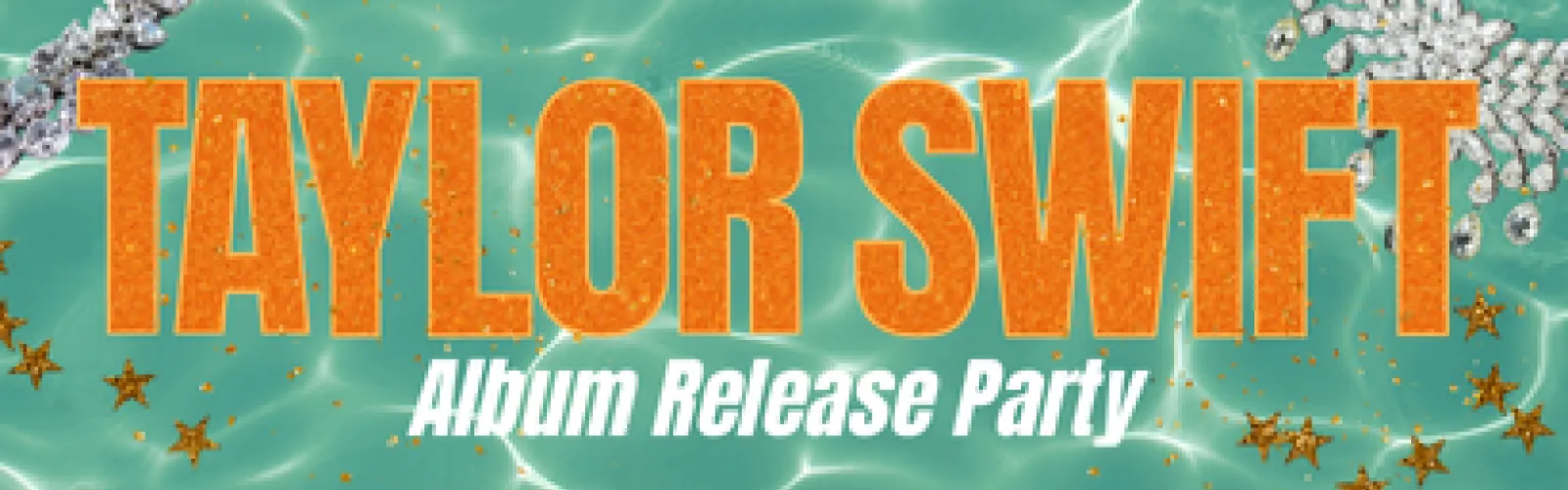 Taylor Swift Album Release Party at Mt. Orab Library announcement.