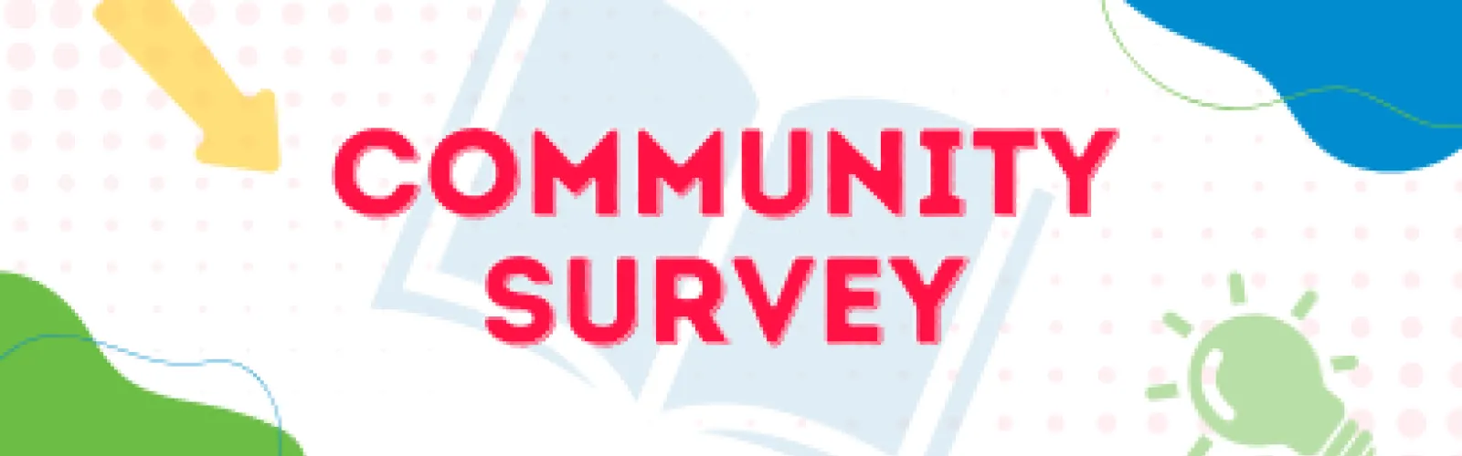 Brown County Public Library community survey announcement.